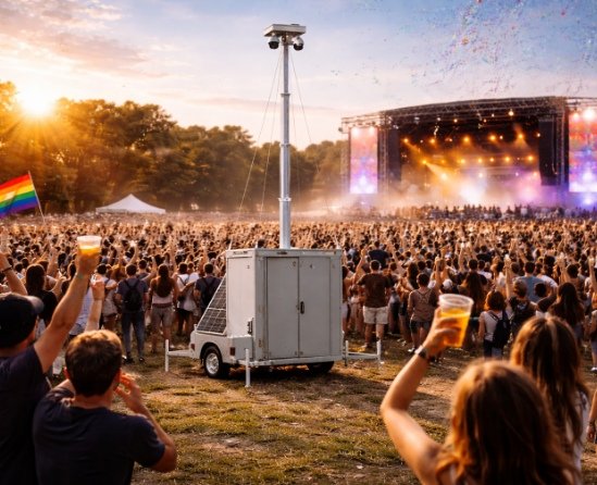 Torres de seguridad para puertos, muelles y zonas de carga en España